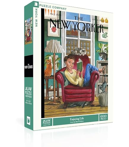 Amazon.co.jp: New York Puzzle Company - New Yorker Art Shop - 1000